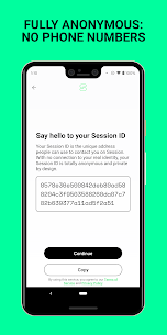 Session – Private Messenger Mod 1.7.3 Apk (Unlocked) 2