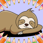 Cover Image of Descargar Sloth Coloring Pages  APK