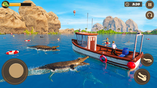 Angry Crocodile Animal Games