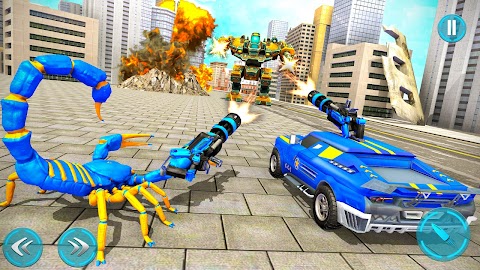 Scorpion Robot Car Transform:Helicopter Robot warsのおすすめ画像1