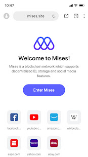 Mises Browser Varies with device APK screenshots 1