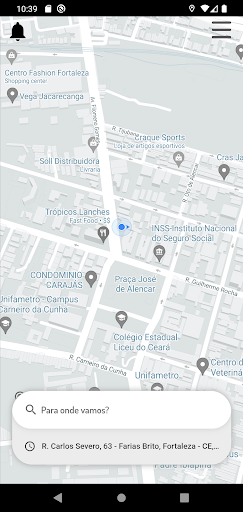 Android application Top Canaã - Passageiro screenshort
