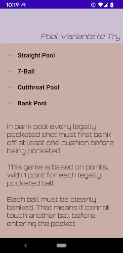 Scoreboard Classic - Billiards Screen 2