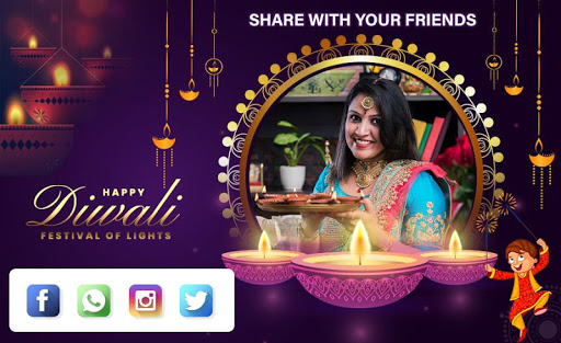 Happy Diwali Photo Frame– Diwali Photo Editor 2020