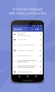 Easy Copy+ the Smart Clipboard Captura de pantalla