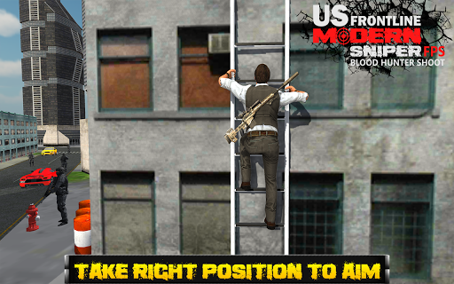 US Frontline Modern FPS Sniper Blood Hunter Shoot