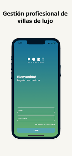 Android application Port Management screenshort