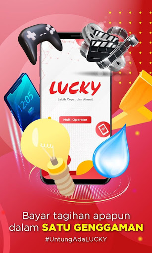 Android application Lucky Elektrik : Pulsa & PPOB screenshort
