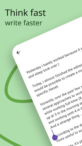 Android application Last Answer: Ideas & Notes screenshort