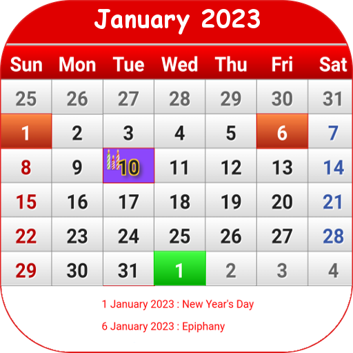 San Marino Calendar 2023 logo