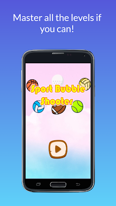 Sport Bubble  Shooter - puzzle - Screenshot 1