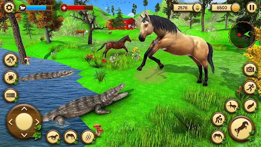 Horse Simulator Survival Games