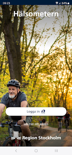 Android application Hälsometern screenshort