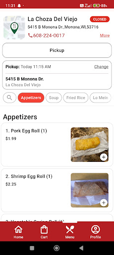 App screenshot