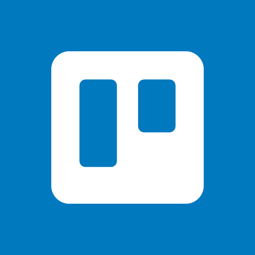 Ikon med logotyp för Trello