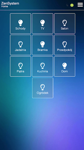 ZenSystem Home Screen 2