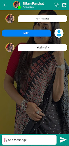 Android application Nilam Pachal Fake Video Call screenshort