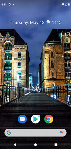 Android application Rain Video Wallpaper screenshort