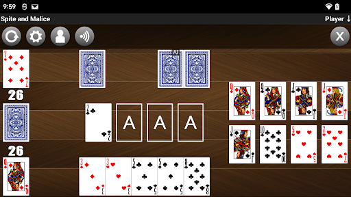 Spite and Malice Screen 2