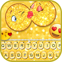 Тема для клавиатуры Kiss Emoji