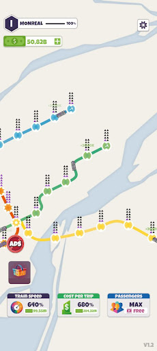 Subway Connect: Idle Metro Mapのおすすめ画像1