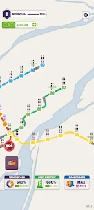 Subway Connect: Idle Metro Map