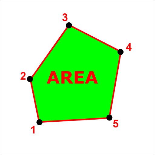 Area Poligono coordenadas