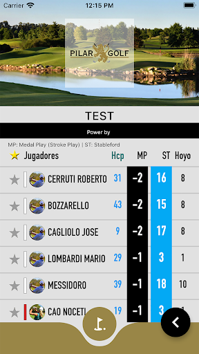 Pilar Golf Screen 3