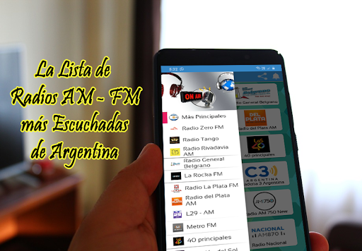 Android application Radios de Argentina en vivo screenshort