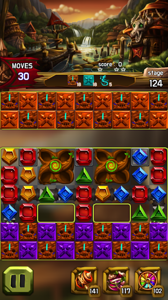 Jewel Amazon : Match 3 Puzzle banner