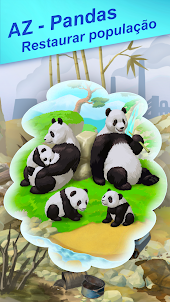 Abandonado Zoo: Pandas