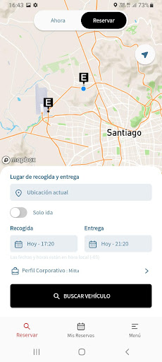 MITTA Carsharing Screen 2