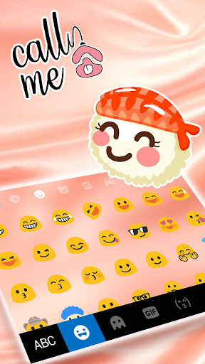 Rose Gold Silky Theme Screen 3