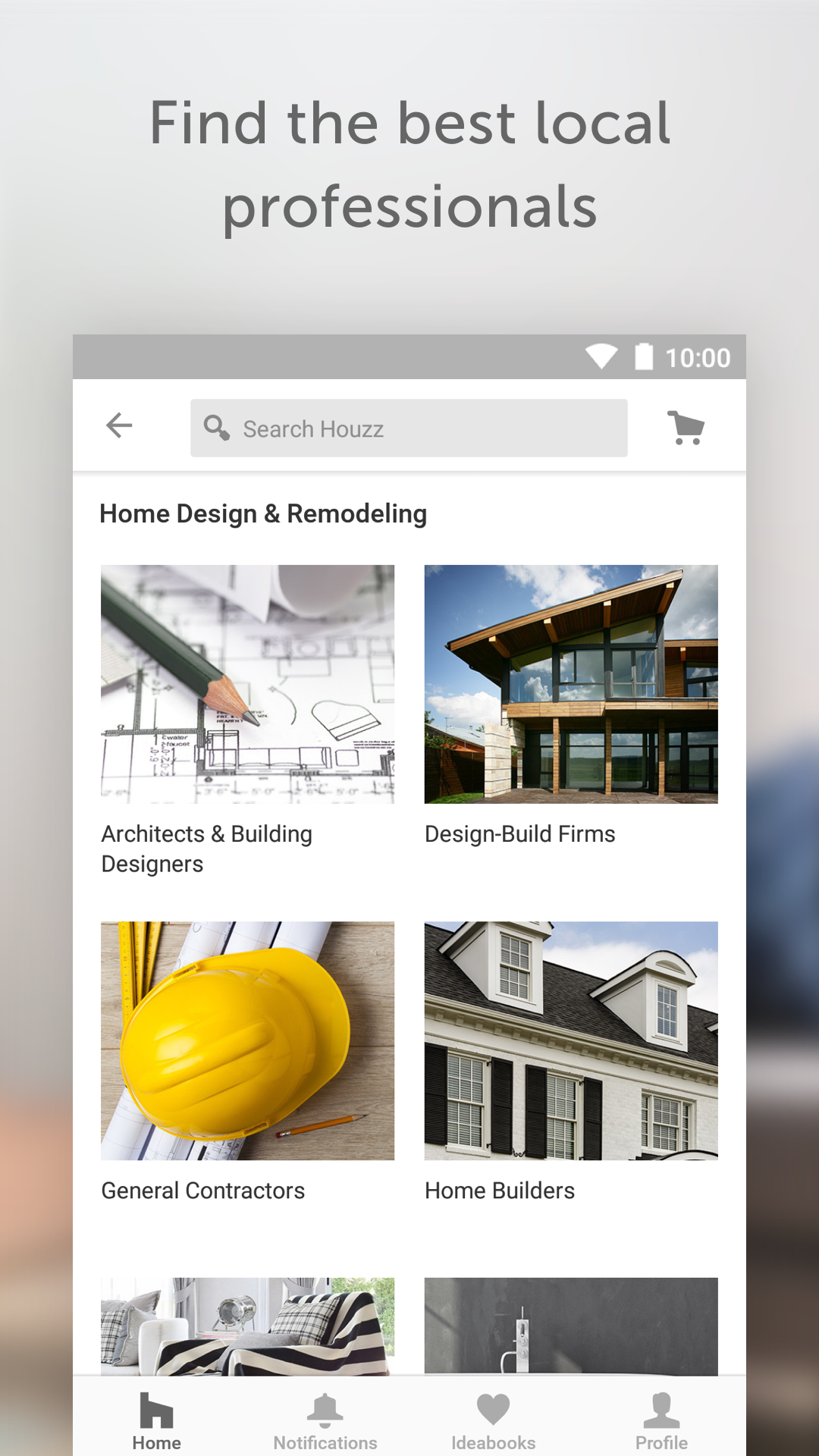 Android application Houzz - Home Design & Remodel screenshort