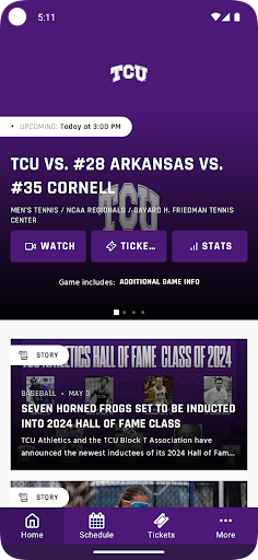 Android application Riff Ram - TCU Horned Frogs screenshort