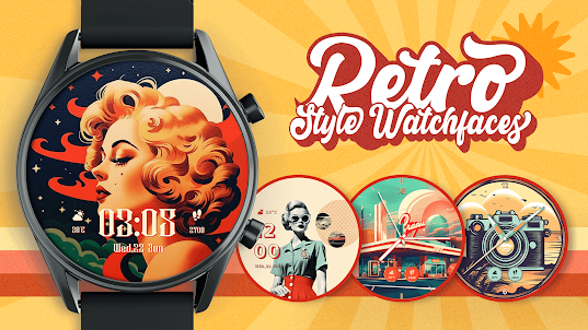 Retro Style Watch Faces