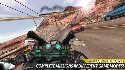 Android application Moto Rider In Traffic screenshort