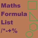 Maths Formula List icon