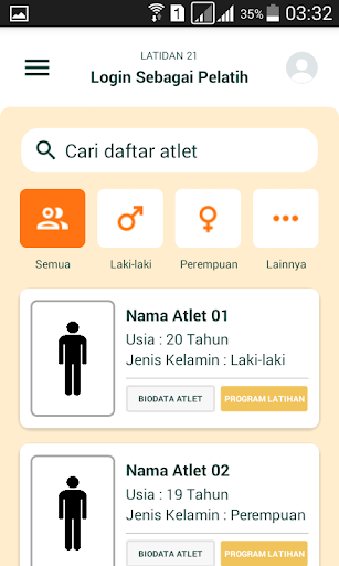 Android application Latidan 21 screenshort