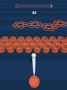 Basket throw: cup pong ball game. Toss & dunk it! Screenshot