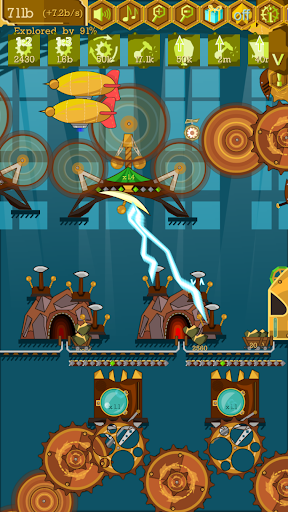 Steampunk Idle Spinner: Coin Factory Machines  screenshots 5