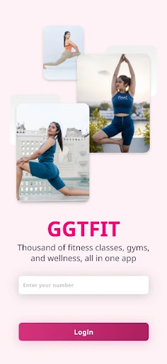 Android application GGTFIT APP screenshort