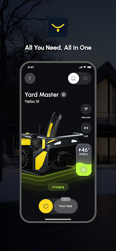 Android application Yarbo screenshort