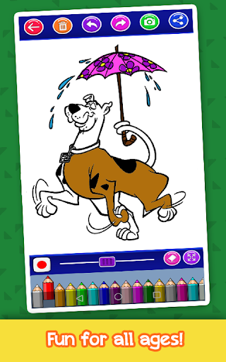 Scooby coloring doo game 4.0 screenshots 2