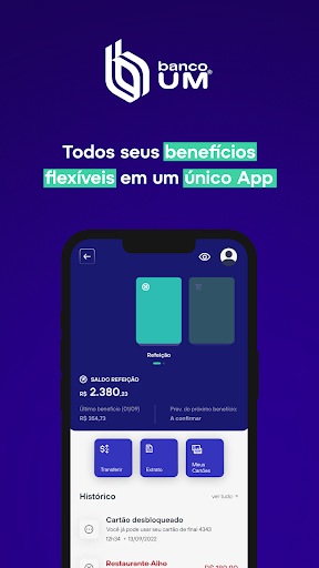 Android application BANCO UM FLEX MULTIBENEFÍCIOS screenshort