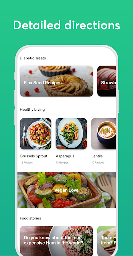 Screenshot of Diabetic Recipes App & Planner