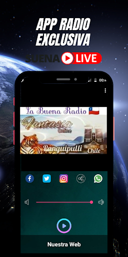 Android application Radio Fantasia Online screenshort