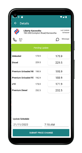 Companion Price Manager Screen 2