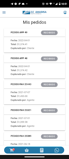 GC Amadisa | Clientes Screen 3