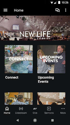 Android application New Life Church Houston screenshort